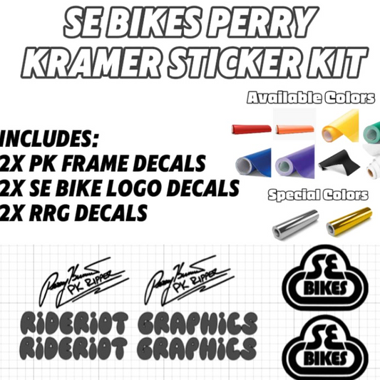 Perry Kramer One Color Sticker Kit