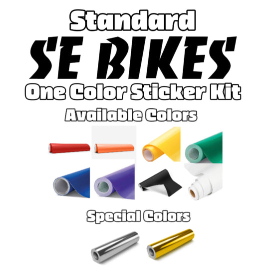 SE Bikes Sticker Kit || COLOR DOES NOT INDICATE COLOR CHOSEN